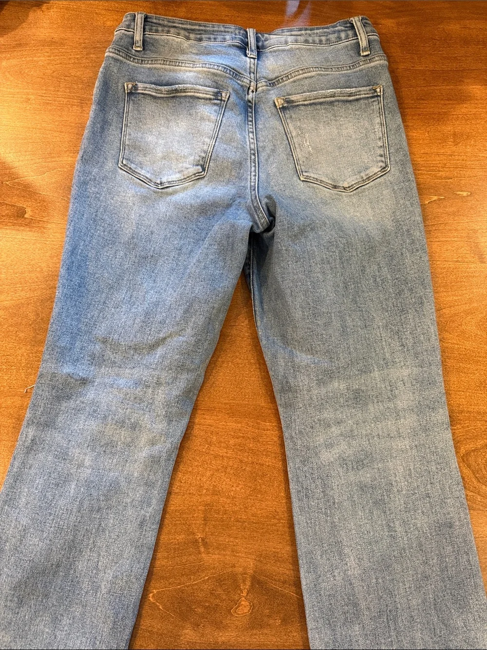 Altar'd State Light Blue Distressed Boyfriend Jeans